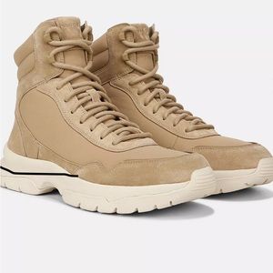 Vince Boots Elvio leather lug boot